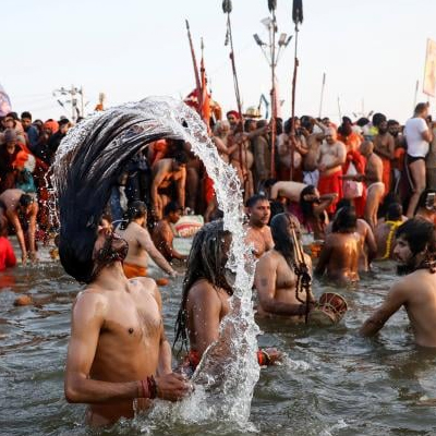 Juna Akhara Naga Shivir Spiritual Experiance At Maha Kumbh Mela